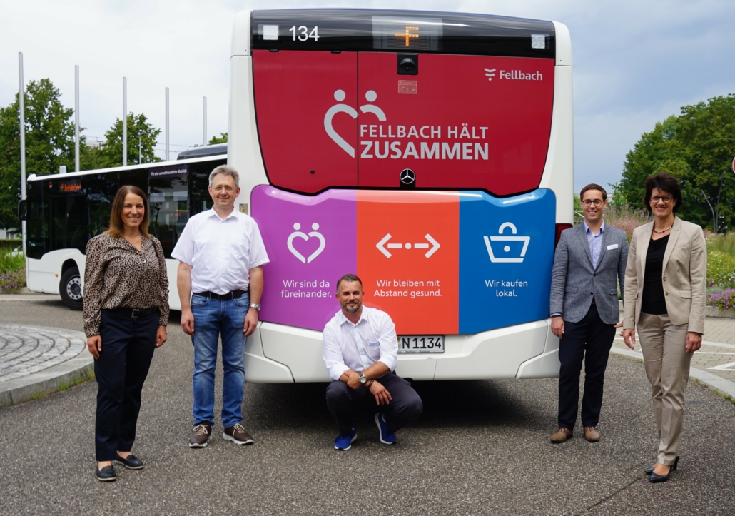 Kampagne Fellbach hält zusammen