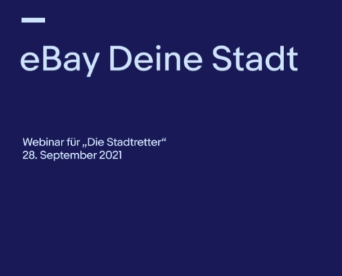 Vortragsfolien eBay Deine Stadt