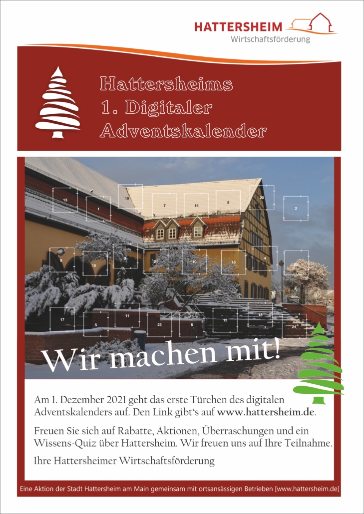 Digitaler Adventskalender der Stadt Hattersheim