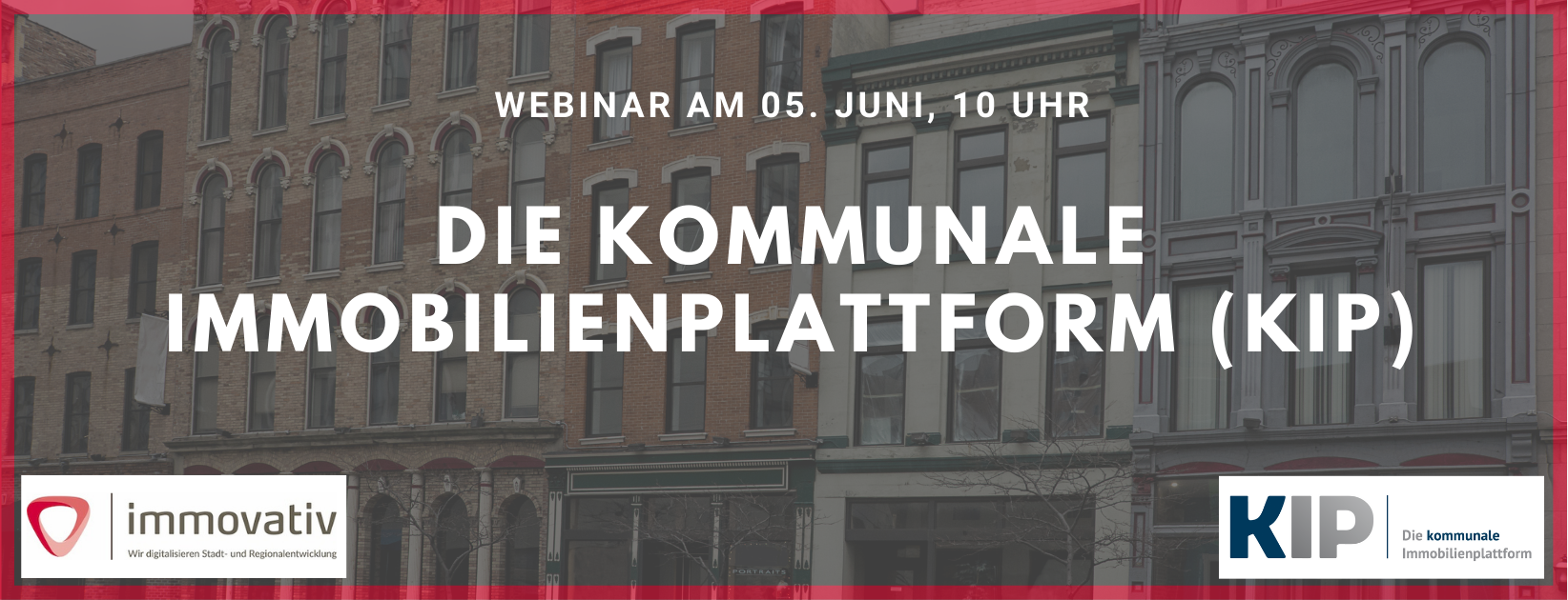 Webinar zur Kommunalen Immobilienplattform (KIP)