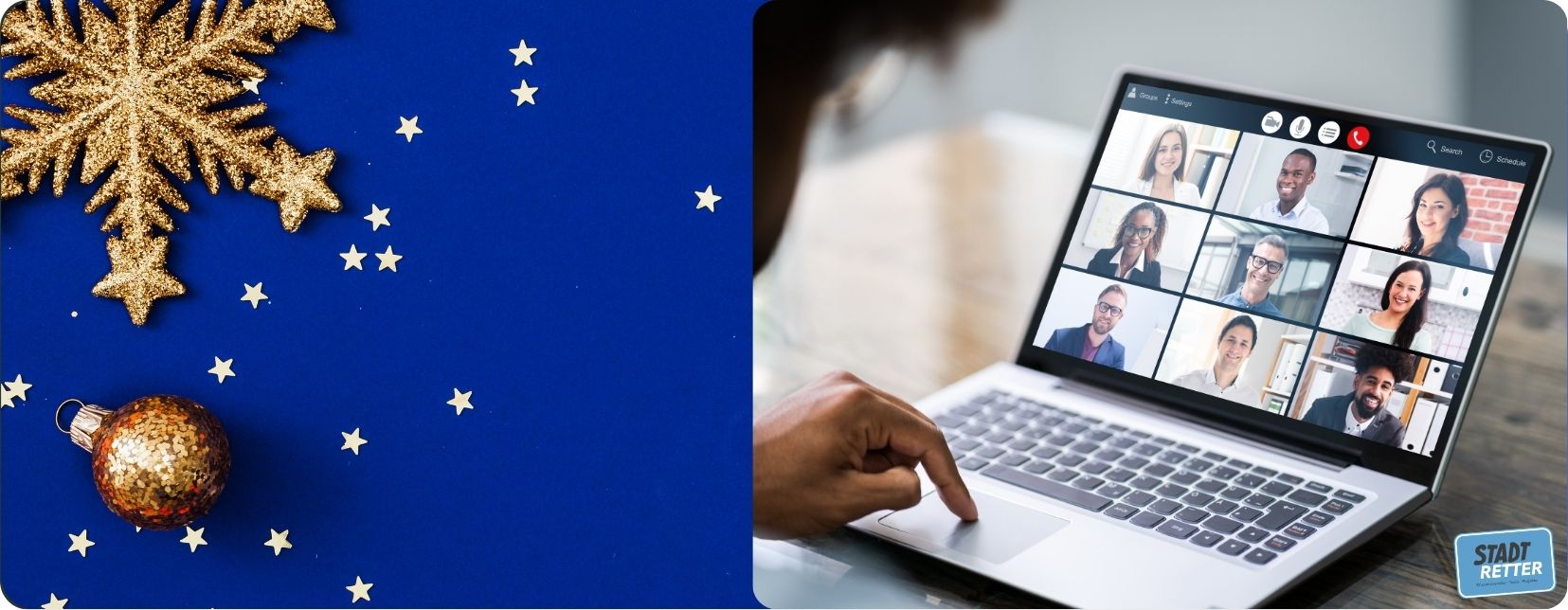 Weihnachtsfeier mit den Stadtrettern!