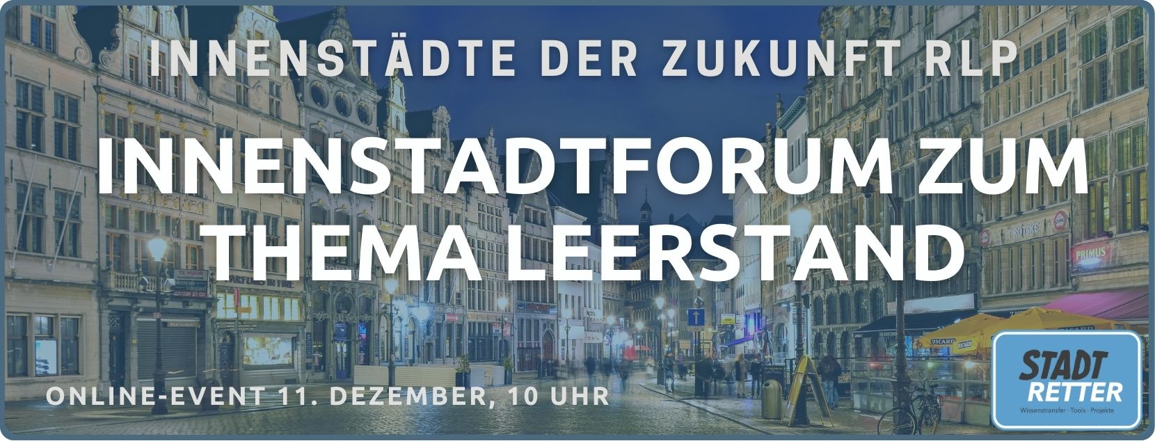 Innenstadtforum zum Thema Leerstand